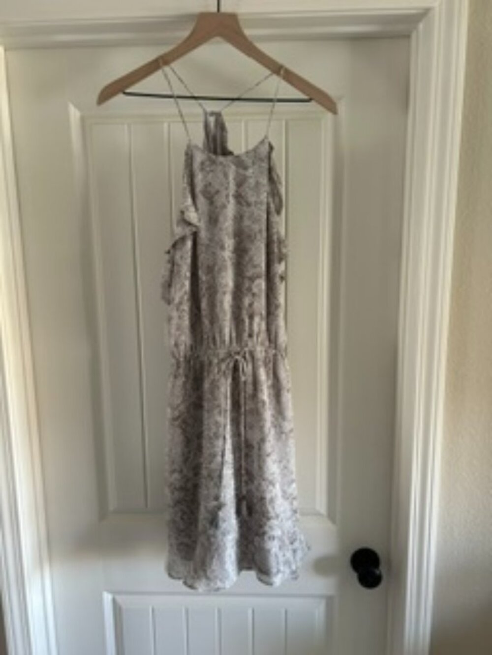 Anthropologie If By Sea Halter Dress